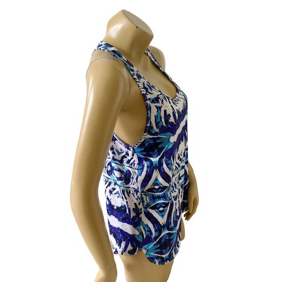 EXPRESS Exp Core Womens Size Medium Sleeveless Athletic Racerback Tank Top Shirt - Picture 4 of 9